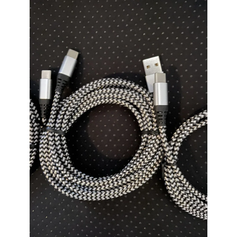 Chargersync USB Made for Type C Devices Cables Set of Three X001KY1q4x